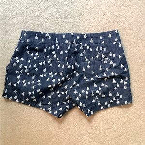 JCrew Navy Sailboat shorts